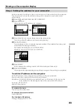 Предварительный просмотр 101 страницы Sony MDDISCAM DCM-M1 Operating Instructions Manual