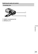 Предварительный просмотр 129 страницы Sony MDDISCAM DCM-M1 Operating Instructions Manual