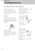 Preview for 6 page of Sony MDLP Operating Instructions Manual