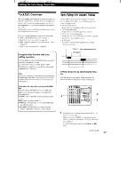 Preview for 31 page of Sony MDM-X4 Operating Instructions Manual