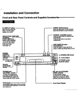 Preview for 8 page of Sony MDP-600 Operating Instructions Manual