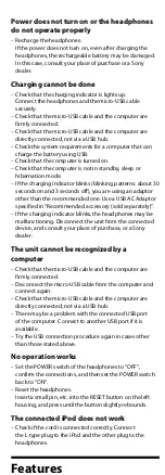 Preview for 8 page of Sony MDR-1RNC User Manual