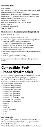 Preview for 10 page of Sony MDR-1RNC User Manual