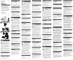 Preview for 1 page of Sony MDR-AS20J Operating Instructions