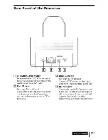 Предварительный просмотр 7 страницы Sony MDR-DS3000 Operating Instructions Manual