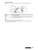 Предварительный просмотр 15 страницы Sony MDR-DS3000 Operating Instructions Manual