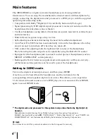 Preview for 4 page of Sony MDR DS5000 Operating Instructions Manual