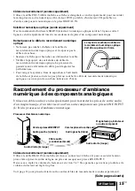 Предварительный просмотр 45 страницы Sony MDR DS5100 Operating Instructions Manual