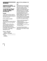 Preview for 2 page of Sony MDR-DS5100 Operating Instructions Manual