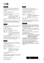 Preview for 92 page of Sony MDR-DS6000 Operating Instructions Manual