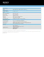 Preview for 2 page of Sony MDR-DS6500 Specifications