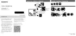 Preview for 1 page of Sony MDR-EX110AP Operating Instructions