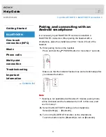 Preview for 25 page of Sony MDR-EX31BN User Manual