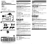 Sony MDR-EX35LP Operating Instructions предпросмотр