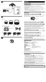 Предварительный просмотр 2 страницы Sony MDR-EX40LP Operating Instructions