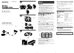 Sony MDR-EX700LP Operating Instructions предпросмотр