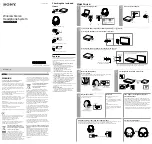 Предварительный просмотр 1 страницы Sony MDR-HW300K Operating Instructions