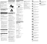 Preview for 2 page of Sony MDR-HW300K Operating Instructions