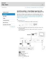 Предварительный просмотр 31 страницы Sony MDR-HW700DS Help Manual