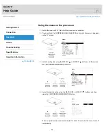 Предварительный просмотр 64 страницы Sony MDR-HW700DS Help Manual