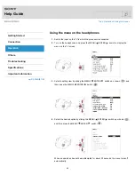 Предварительный просмотр 66 страницы Sony MDR-HW700DS Help Manual