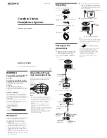 Sony MDR-IF125RK Operating Instructions preview