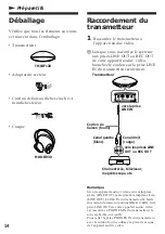 Preview for 14 page of Sony MDR IF130K Operating Instructions Manual