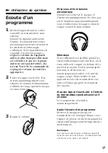 Preview for 17 page of Sony MDR IF130K Operating Instructions Manual