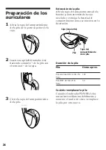 Preview for 26 page of Sony MDR IF130K Operating Instructions Manual