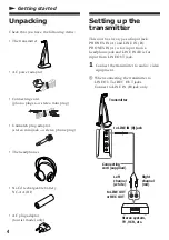 Preview for 4 page of Sony MDR-IF330R Operating Instructions Manual