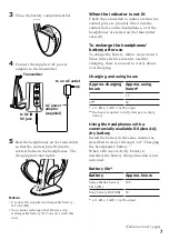 Preview for 7 page of Sony MDR-IF330R Operating Instructions Manual