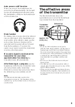 Preview for 9 page of Sony MDR-IF330R Operating Instructions Manual