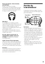 Preview for 21 page of Sony MDR-IF330R Operating Instructions Manual