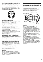 Preview for 33 page of Sony MDR-IF330R Operating Instructions Manual