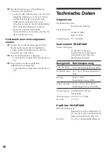 Preview for 36 page of Sony MDR-IF330R Operating Instructions Manual