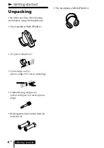 Предварительный просмотр 4 страницы Sony MDR-IF540R Operating Instructions Manual