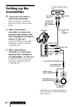 Предварительный просмотр 8 страницы Sony MDR-IF540R Operating Instructions Manual