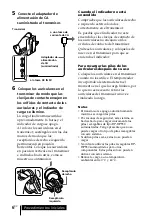 Предварительный просмотр 34 страницы Sony MDR-IF540R Operating Instructions Manual