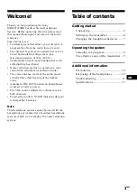 Preview for 3 page of Sony MDR-IF630R Operating Instructions Manual