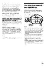 Предварительный просмотр 9 страницы Sony MDR-IF630R Operating Instructions Manual