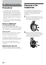 Предварительный просмотр 10 страницы Sony MDR-IF630R Operating Instructions Manual