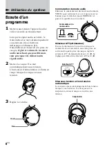 Preview for 20 page of Sony MDR-IF630R Operating Instructions Manual