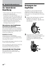 Preview for 34 page of Sony MDR-IF630R Operating Instructions Manual