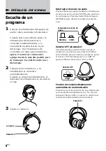 Preview for 44 page of Sony MDR-IF630R Operating Instructions Manual