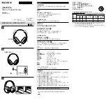 Sony MDR-MA100 Operating Instructions preview