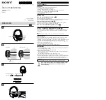 Sony MDR-MA500 Operating Instructions preview