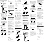 Preview for 2 page of Sony MDR MDR NC22 Operating Instructions