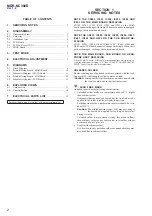 Предварительный просмотр 2 страницы Sony MDR-NC300D Service Manual