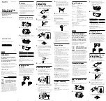 Preview for 1 page of Sony MDR-NC32NX Operating Instructions