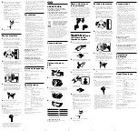 Preview for 2 page of Sony MDR-NC32NX Operating Instructions